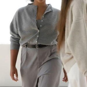 James street peri shrunken cardigan